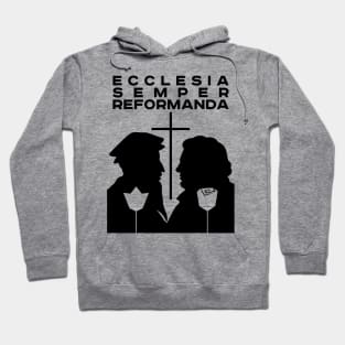 Christian illustration. The church must always be reformed Hoodie